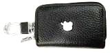Универсальная ключница AKU 011 Apple черная кожа