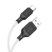 Кабель Hoco X90TW USB-Type-C белый 3A длина 1M