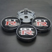 Колпачки на ступицу Nissan GTR NZDK 068 пластик металл 4 шт.