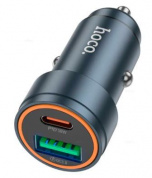 Зарядное устройство "Hoco Z57A" USB-A+USB-C 30W черный