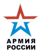 Виниловая наклейка VRC 254-51 "Армия России" виниловая 11*17см