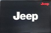 Коврик противоскользящий на приборную панель KPB 033 "Jeep" черный силикон