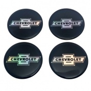 Силиконовые наклейки на диски Chevcrolet NND 004 голографические 4 шт