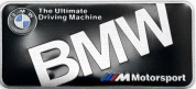 Шильдик SHK 005-01 "БМВ M Motor" металл размер 90*43мм