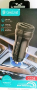 Зарядное устройство автомобильное Celebrat CC08 2xUSB-A 2.4A