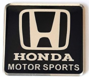 Шильдик Honda Motor Sport SHKB 001 металлический 60*55 мм