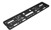 Рамка под номерной знак RGB 001 "Бескаркасная" черная 53*14см
