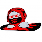 Светоотражающая наклейка Сноубордист маленький NKT 0608