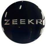 Колпачки на ступицу Zeekr черные NZDK 104 пластик металл 4 шт