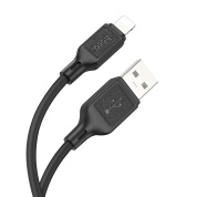 Кабель Hoco X90IB USB-Apple черный 2,4A длина 1M
