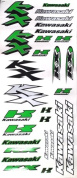 Комплект виниловых наклеек Кавасаки KX DS 005 28 шт