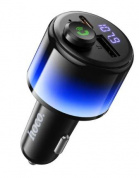 Автотрансмиттер "Hoco E166" 42W USB-A+USB-C Bluetooth 6.0 встроенный микрофон