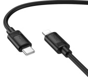 Кабель Hoco X122TIB TC-IP силиконовая оплетка 27W длина 1м черный