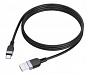 Кабель Hoco X109TB1 USB-TC силиконовая оплетка 3А длина 1м черный