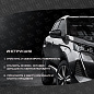 Шильдик автомобильный SHKP "2.0T" S серебристый пластик