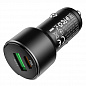 ЗУ-прикуриватель "Hoco Z42" LED дисплей, быстрая зарядка QC3.0 на двух разъемах USB, PD20W