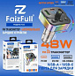 Автомобильный FM трансмиттер “FaizFull FS36” USB-A+USB-C 12-24V 48W с функцией зарядки