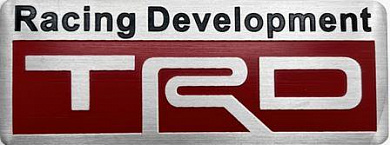 Шильдик SHK 008-01 "TRD №2" металл размер 80*30мм