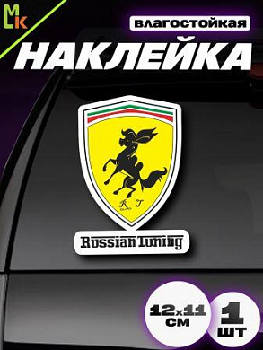 Виниловая наклейка Рашин тюнинг VRC 423-03