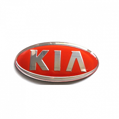 Шильдик KIA красный SHKP KIA R 001 металл
