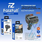 Автомобильный FM трансмиттер “FaizFull FS60” USB-A+USB-C 12-24V 38W с функцией зарядки