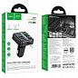 Автотрансмиттер "Hoco E89"  45W USB-A+USB-C Bluetooth 5.4 встроенный микрофон